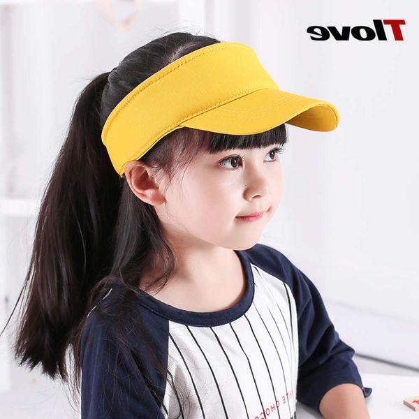 

ball caps tlove primary school students' safety small yellow children's open sunshade baseball hat summer seal, Blue;gray