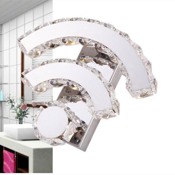 

wall lamp creative personality wifi crystal living room modern simple bedside aisle bedroom