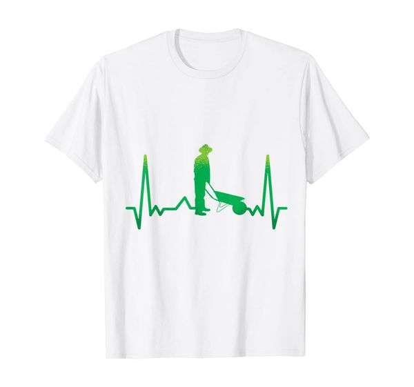 

farming gift idea patriot heartbeat farmer t-shirt, White;black