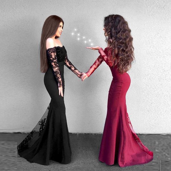 

new lace long sleeve slim women's dress fa8g012d, Black;gray