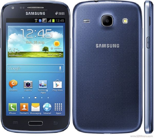Original generalüberholtes Samsung Galaxy Core I8262 Duos I8262D 4,3 Zoll Android 1 GB RAM 8 GB ROM 5 MP Dual Sim entsperrtes 3G-Telefon