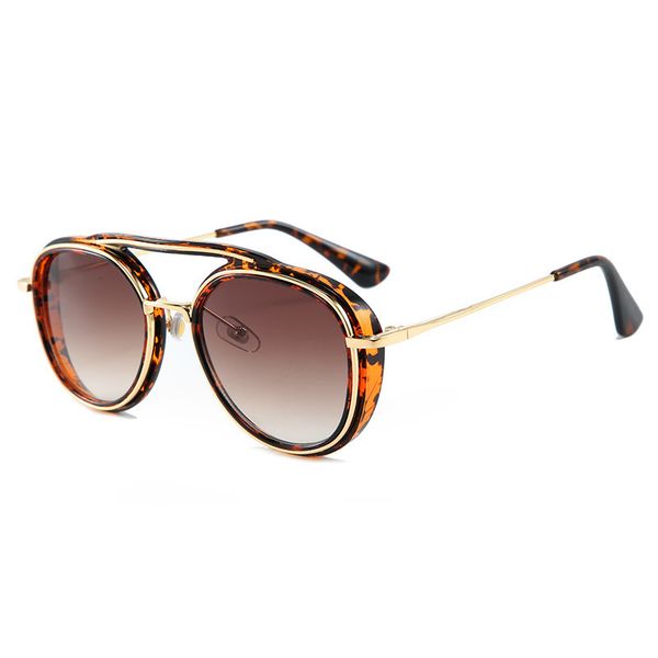 

2110 double beam round sunglasses personalized street p trend sunglasses fashion sun glass c1dh, White;black