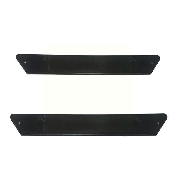 Peças de carrinho acessórios plástico preto compacto footboard pedal apoio para os pés carrinho de bebê infantil ajustável pé accesso b230o