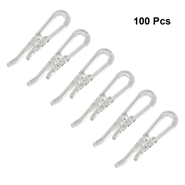 

hangers & racks 100pcs transparent clip multifunction stockings cloth toothed clothespin for shirt briefs sock pants