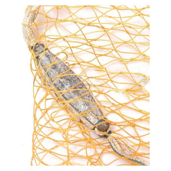 

fishing accessories hlby-2.2 x 2.2m nylon monofilament fish gill net for hand casting tackle