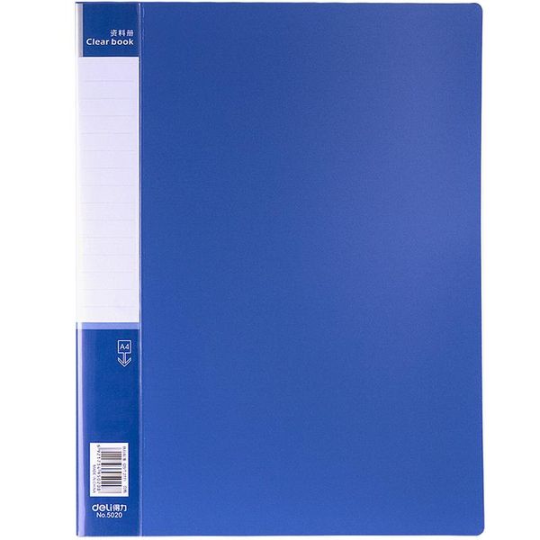 

business card files 1pcs 5010 copies of deli data folder file containing inserts office papers for students 10 to 100 pages optional