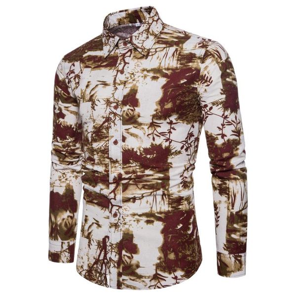 

men's casual shirts 2021 season fashion foreign trade men, large size folk style linen long-sleeved shirt, two-color square collar -5x, White;black