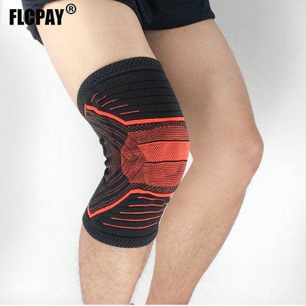 

compression knee pads used for basketball running sports silicone protective pad orthopedic support protector elbow &, Black;gray