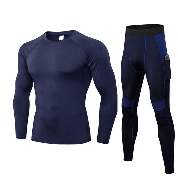 

men's thermal underwear fanceey sets men winter long sleeve thermo compression fleece sweat male motion clothing, Black;white