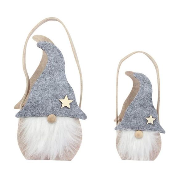 

christmas decorations storage basket decoration bag candy small gift felt cute