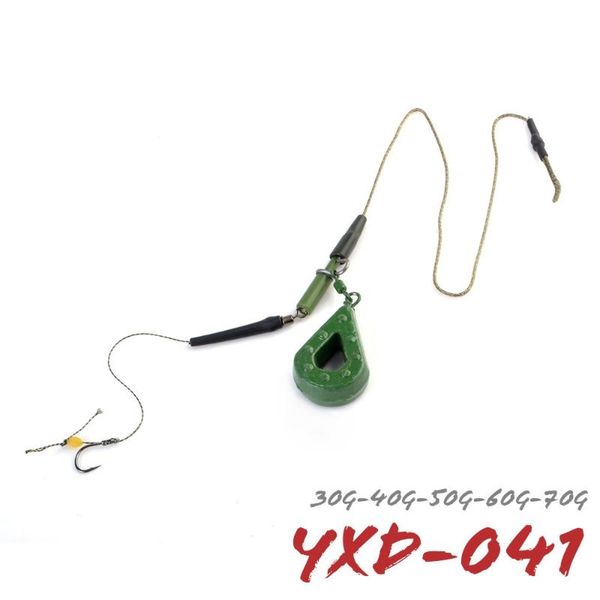 

feede carp fishing hair rig hook 30/40/50/60/70/80g for lake golden high-carbon steel accessories 01 hooks