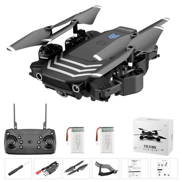 

drone ls11pro wifi fpv with 4k hd camera hight hold mode one key return foldable arm quadcopter for gift drones