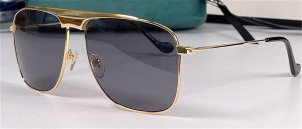 

selling fashion design sunglasses 0909s square metal frame classic simple and generous style outdoor uv400 protective glasses quality, White;black