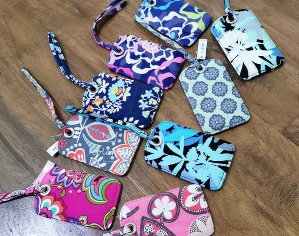 

card holders luggage tag, Brown;gray