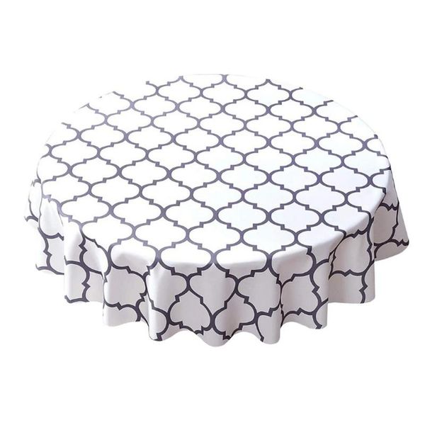 

table cloth print tablecloth plaid cover round water resistant oil fabric for dinni