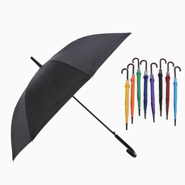 

long silver tape advertising straight pole gift sunny printable bent handle umbrella