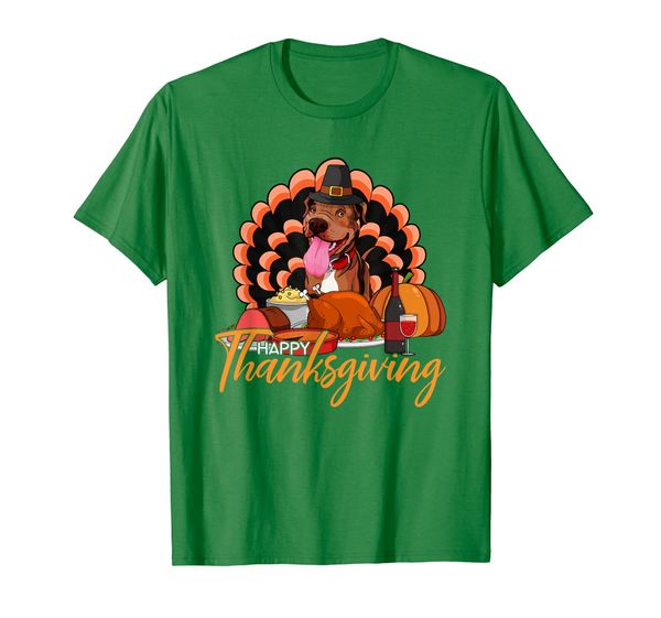

turkey pitbull funny wine thanksgiving gifts t-shirt, White;black
