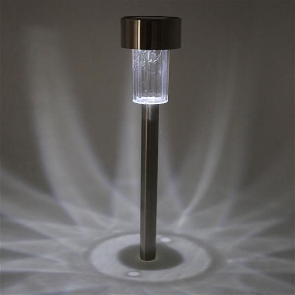 

5w high brightness solar power led lawn lamps with lampshades white