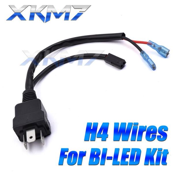 

connector relay harness wires for bi-led projector lens h4 adapters cable wiring other lighting system