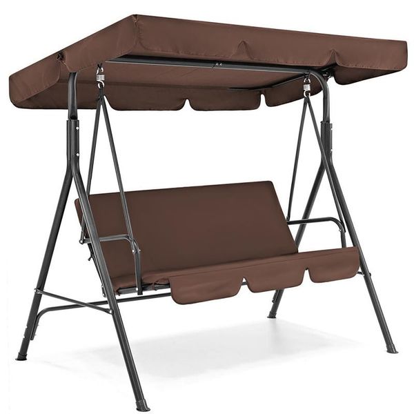 

patio swing cover set waterproof canopy seat for garden courtyard outdoor shade