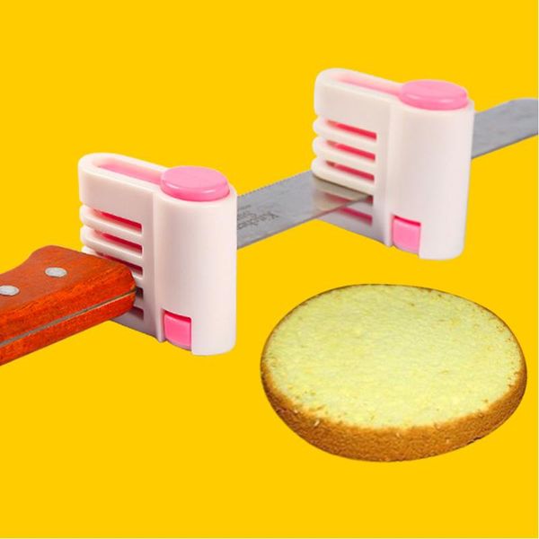 

baking & pastry tools 2 pcs kitchen 5 layers leveler slicer set cake decorating tip sets cutting fixator tool diy bread cutter
