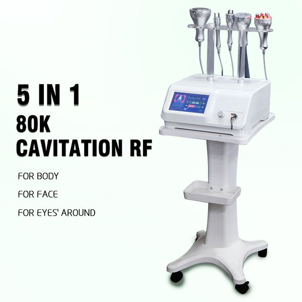 2021 RF Vaccum Zayıflama Vücut 5 1 ultrason Kavitasyon Makinesi Yağ Kaybı Cavi Lipo Şekillendirici DHL