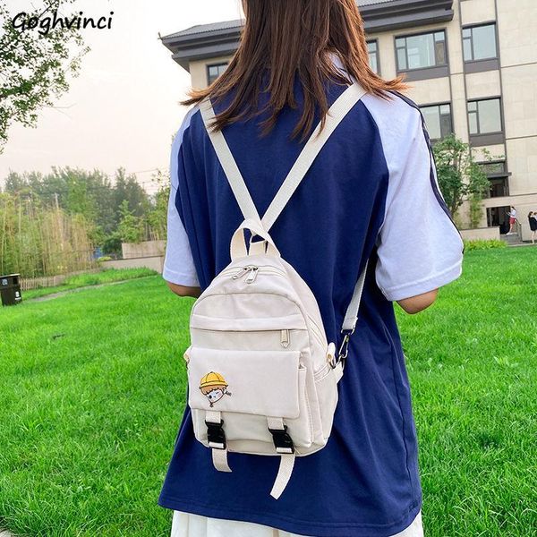 

backpack backpacks women mini all-match preppy style fashion students vintgage harajuku chic simple casual nylon ulzzang leisure