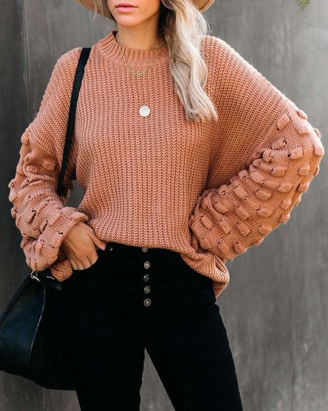 

women's sweaters sweatersautumn and winter size loose large sleeve solid color sweater dpwi, White;black