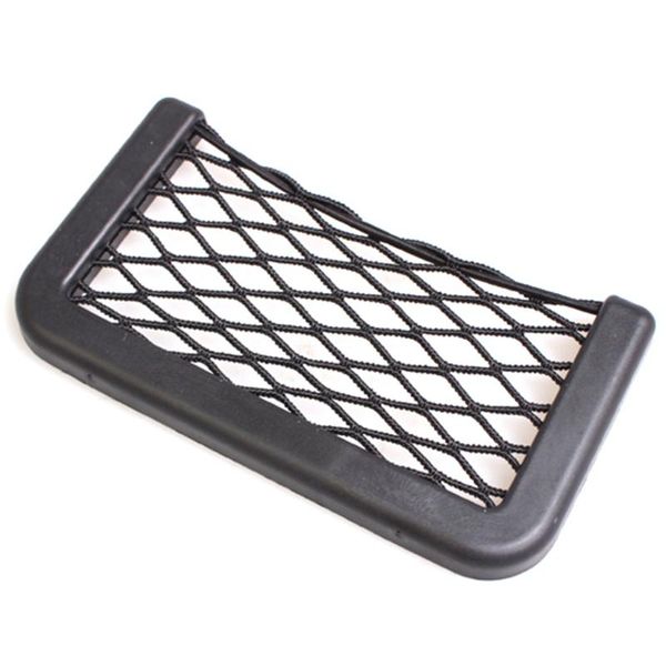 

car organizer universal storage bag elastic flexible mesh back cargo truck interior accessories pocket