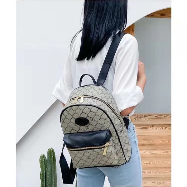 

pink sugao designer backpack handbag women fashion luxury girl shoulder bag large capacity shopping bag school bookbag