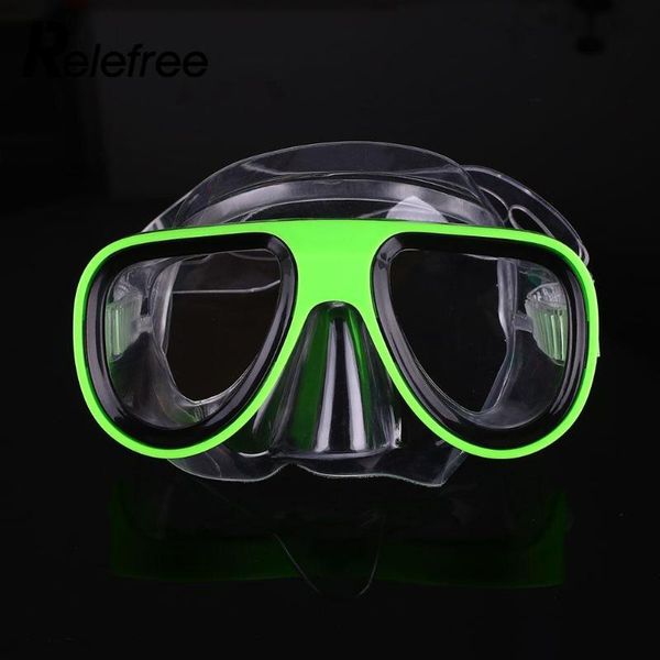 

children diving equipment underwater goggles snorkeling swim fins pc+rubber masks