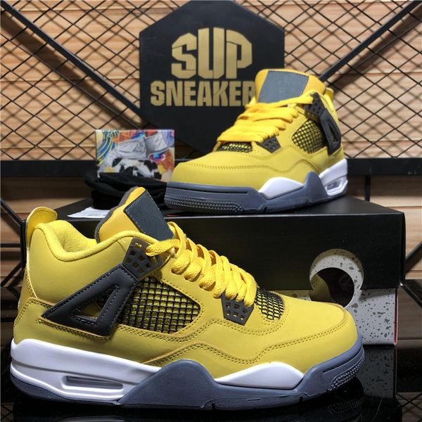 

men women 4 basketball shoes black cat 4s cactus jack universitys blue union oreo sneakers sail kaws tech white cement designers sports snea