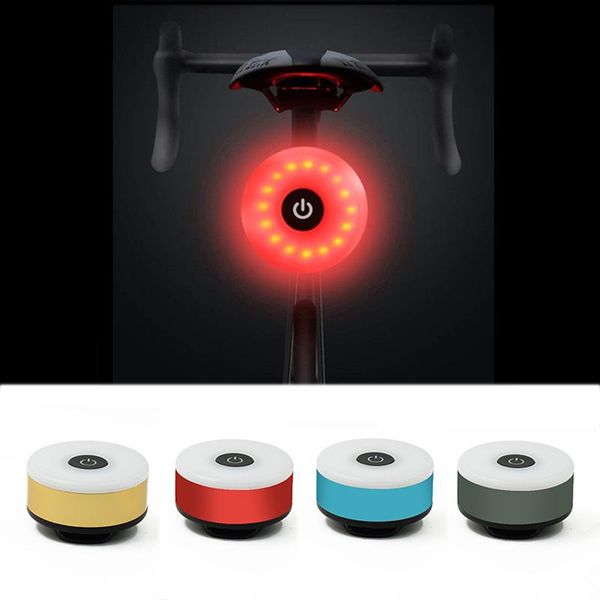 

wasafire high bright mini bicycle light safety warning tail rear usb rechargeable 5 modes bike lamp taillight lights