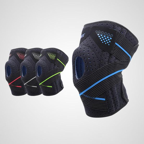 

knee pads sleeve thermal knit compression nylon rubber leg protector for running jogging hiking football soccer elbow &, Black;gray