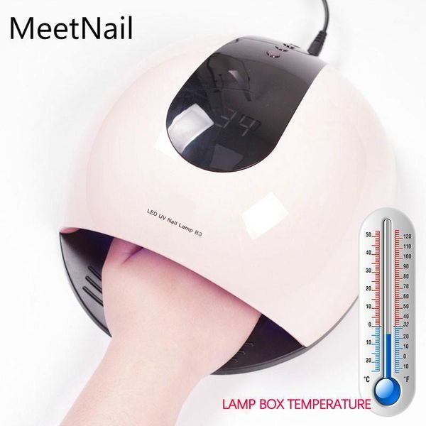 

nail lamp uv led gel polish curing with bottomtimer lcd display for dryer1
