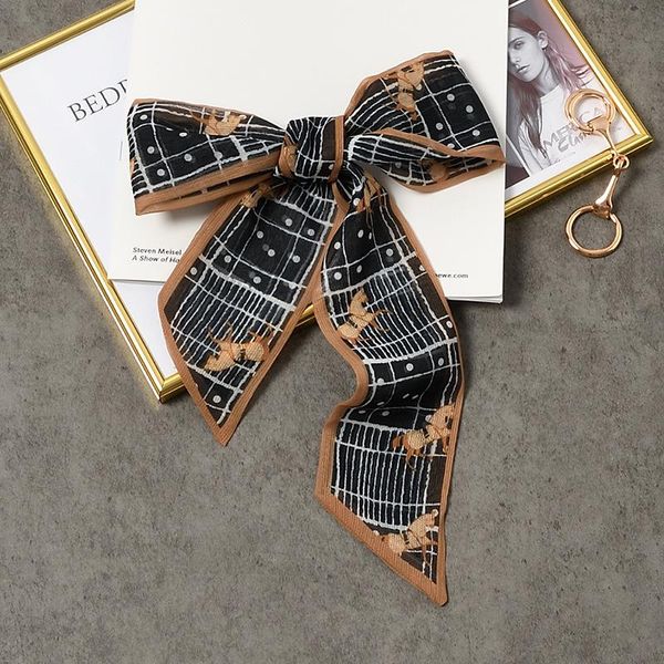 

scarves summer women fashion skinny scarf choker girl decorated belt silky bandana headwear, Blue;gray