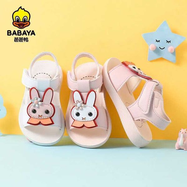 

babaya children sandals for girl baby shoes breathable casual shoes 2021 summer new cartoon girls beach sandals c0602, Black;red