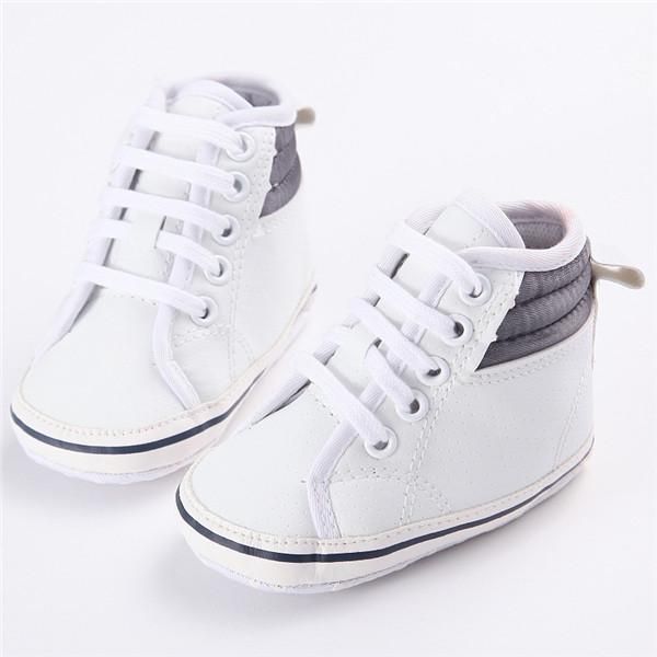 

first walkers handsome kids infant leather born baby sports sneakers shoes classic soft bottom toddler boy walker footwear
