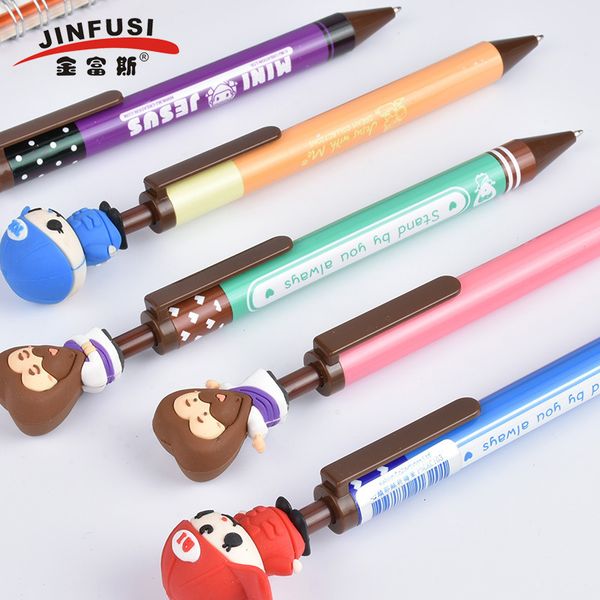 

pens creative stationery cute classic animation neutral ball signature heart jesus prayer