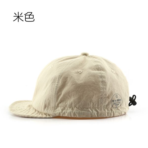

hat female spring and summer short brim solid color light board soft embroidery round baseball cap outdoor male sun protection sun-poof, Blue;gray