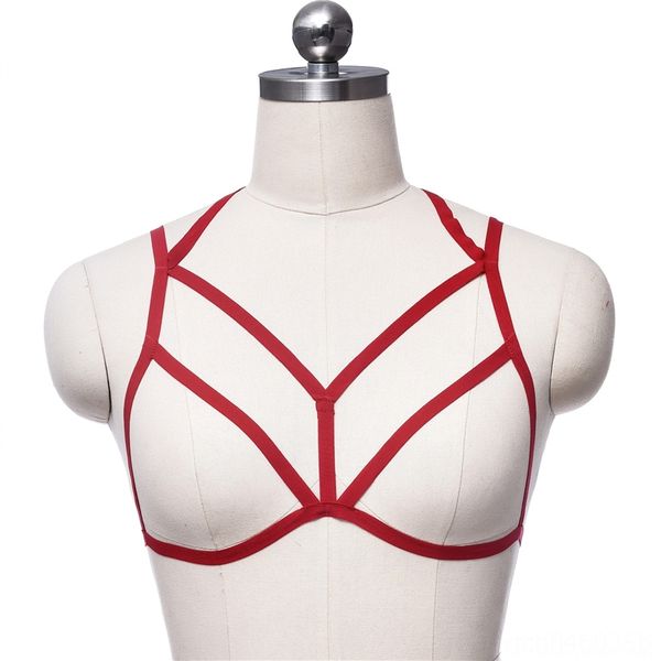 

fii popular womens underwear with fashion breast bamboo harness s0027 popular with bras fashion breast strap bamboo harness strap sexy, Red;black