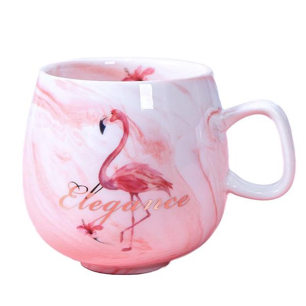 

mugs flamingo coffee ceramic travel cup cat foot ins 72*85mm drinkware