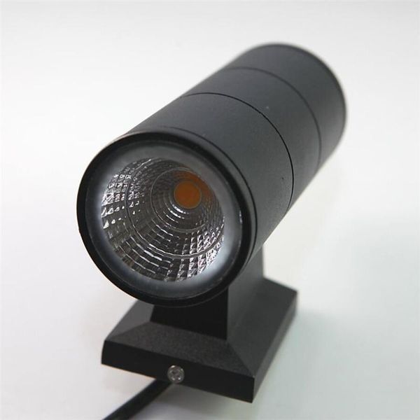 

outdoor wall lamps yrank up&down 2 heads led lamp 2x7w 14w cob surface mounted indoor lighting for porch garden courtyard el light