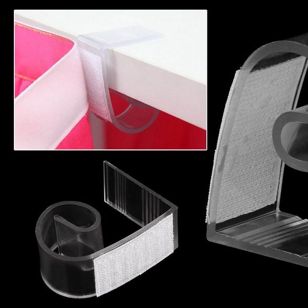 

promotion for 12pcs outdoor camping picnic party plastic holders clamp table cloth cover clips bag