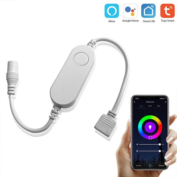 

smart home control tuya alexa voice led wifi controller flexible adapter life