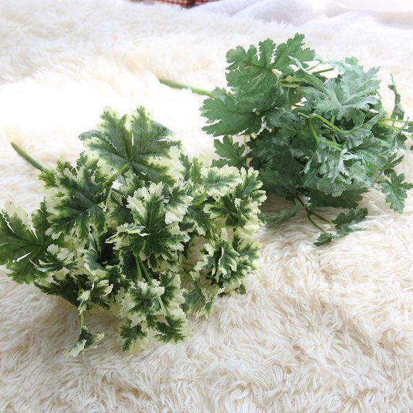 

sale decoration leaf artificial plastic plants floral decor fake leaves simulation small potted plant sf47112 decorative flowers & wreaths