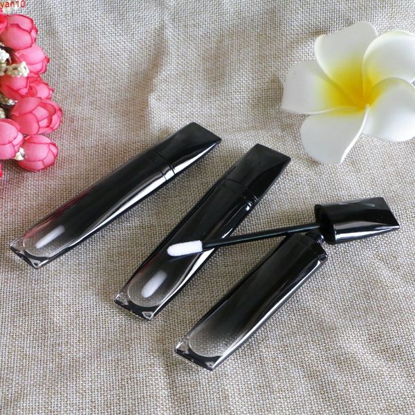 5ml Gradient Black Empty Lip Gloss Tube Travel Mini Liquid Batom Serum Sleeping Mask Base Foundation Container Bottle 200pcshigh qty