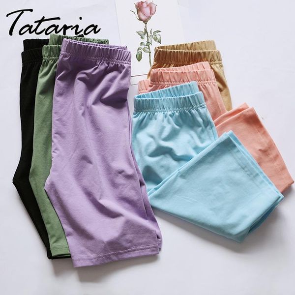 

women's cycling shorts with high waist casual elastic white cotton slimming super short summer women biker black2021, White;black