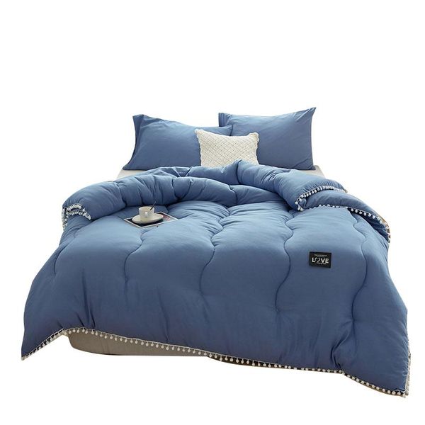 

simple style winter warm duvet quilt mullity colors choose down comforter filler 4 seasons blankets cotton comforters & sets