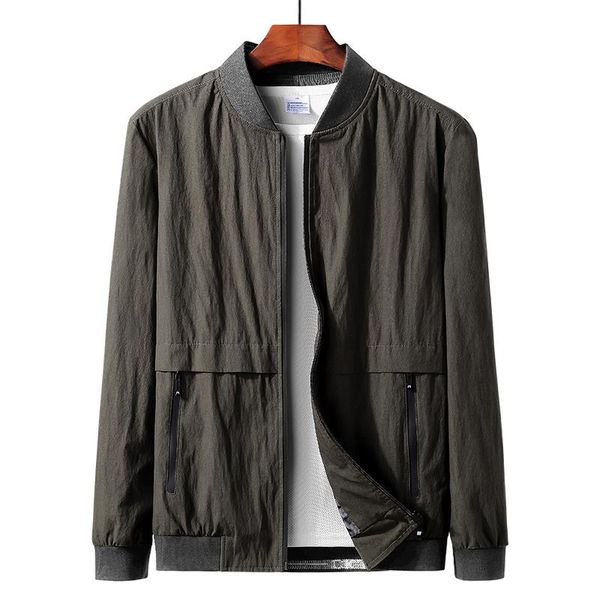 

men's jackets fashion men jacket baseball autumn winter collar loose casual bomber uniform male chaqueta hombre, Black;brown